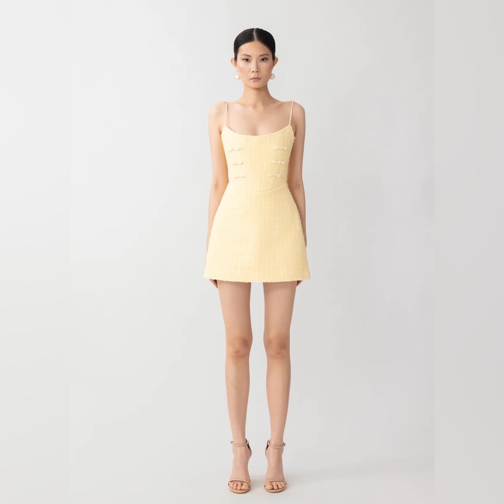 NWT Sau Lee ANDI TWEED MINI DRESS